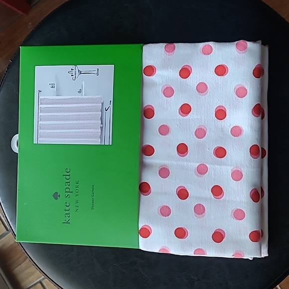 ♠️Kate Spade Shower Curtain - Picture 1 of 5